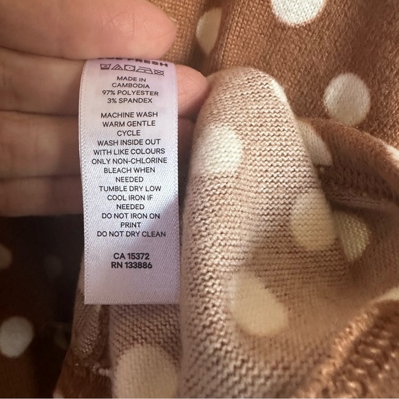 NWT- Size L- Jillian Harris x Joe Fresh Peplum Top - Picture 4 of 5